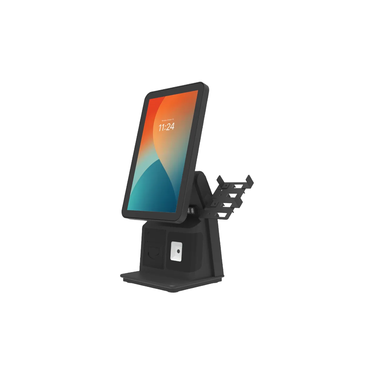Kiosk countertop ringkas 15.6 inci