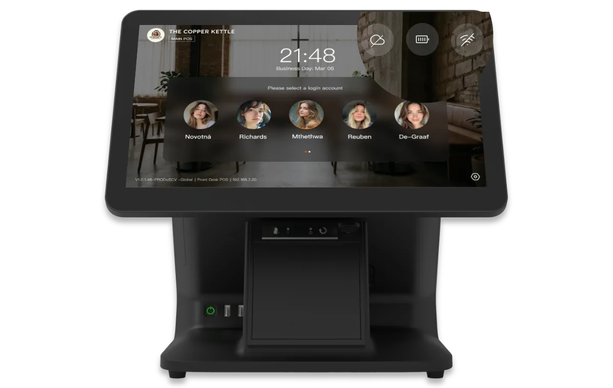 Kontrol sold-out POS
