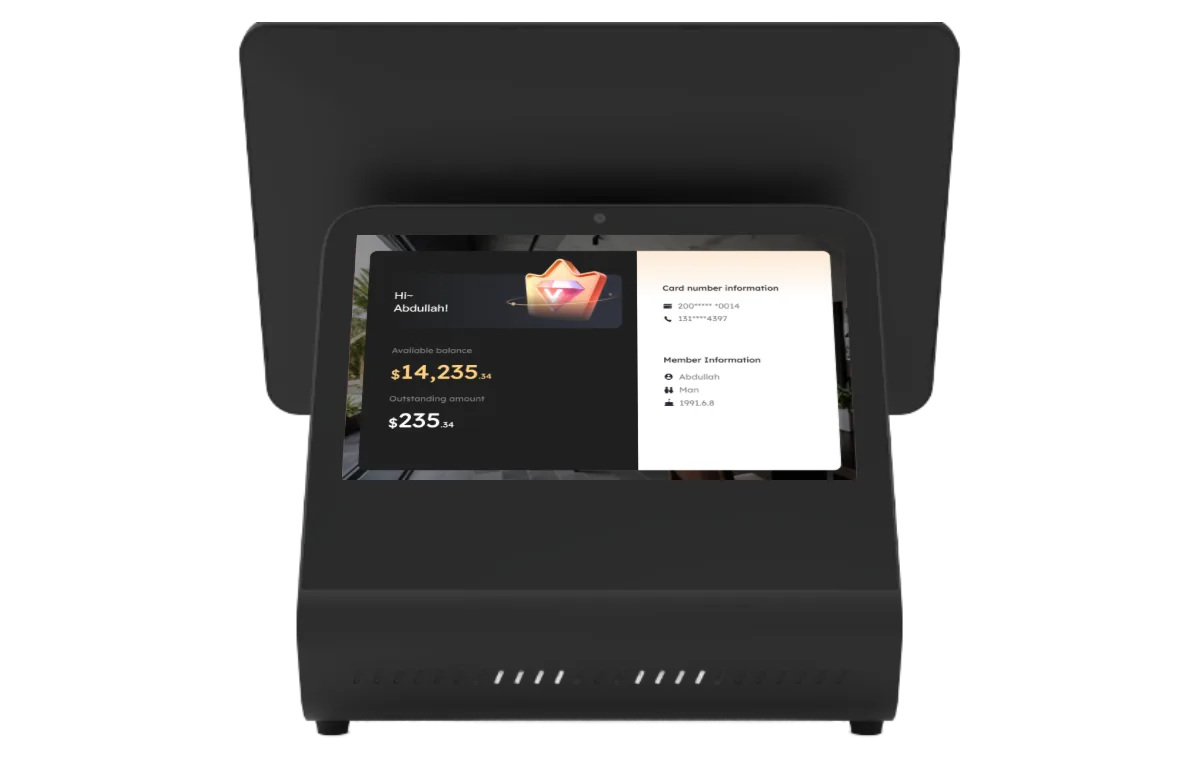 Interface pengenalan member omnichannel